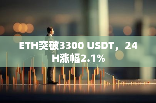 ETH突破3300 USDT，24H漲幅2.1%
